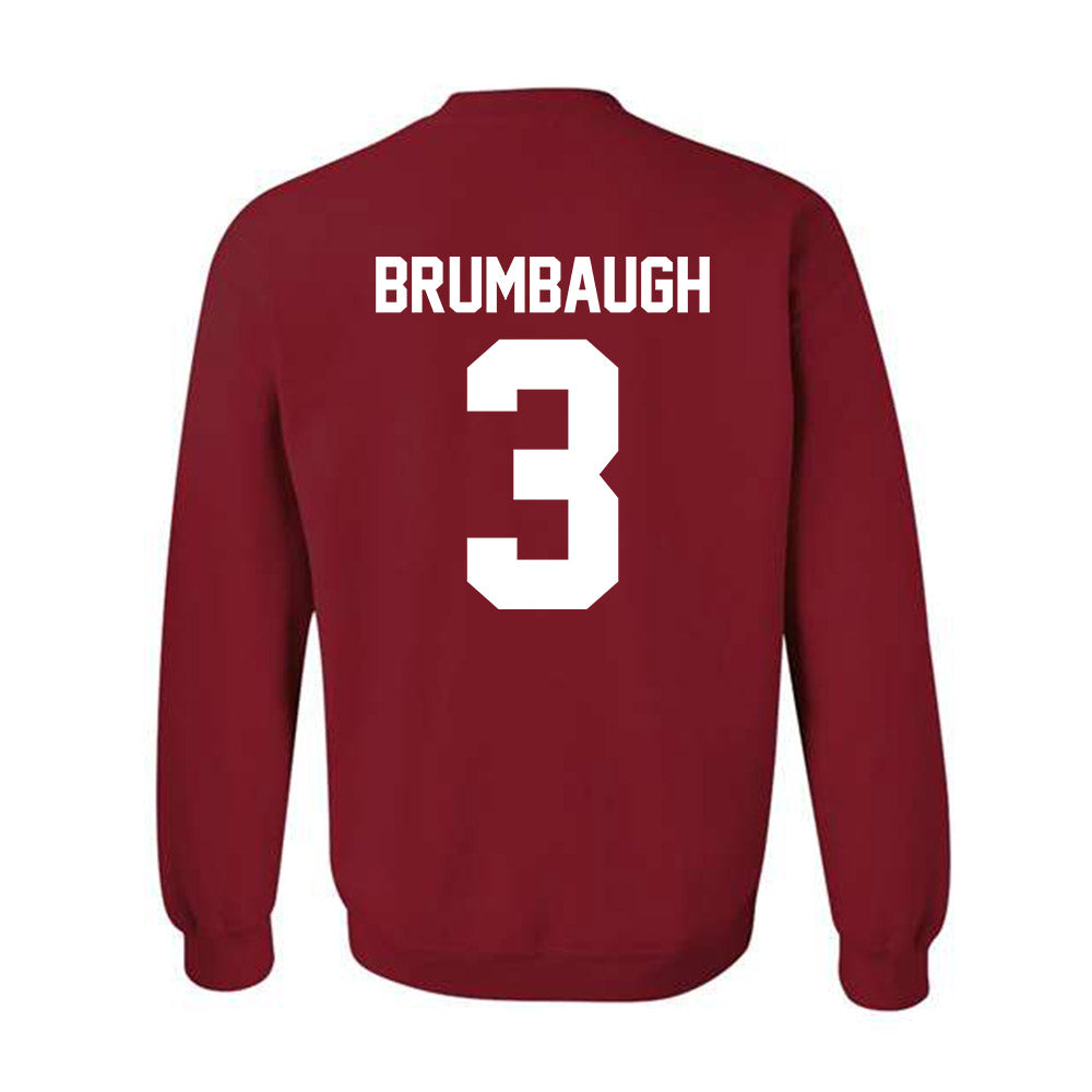 Oklahoma - NCAA Baseball : Cayden Brumbaugh - Fashion Shersey Crewneck Sweatshirt-1