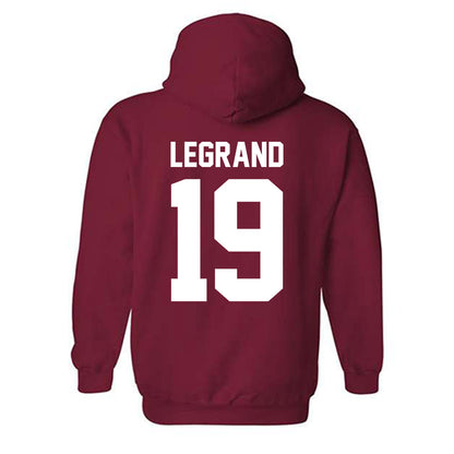 Oklahoma - NCAA Baseball : Jax Legrand - Fashion Shersey Hooded Sweatshirt-1