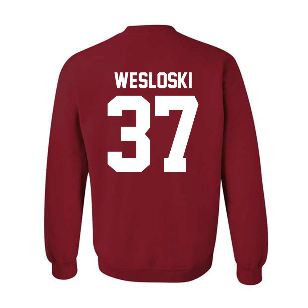 Oklahoma - NCAA Baseball : Nick Wesloski - Fashion Shersey Crewneck Sweatshirt-1