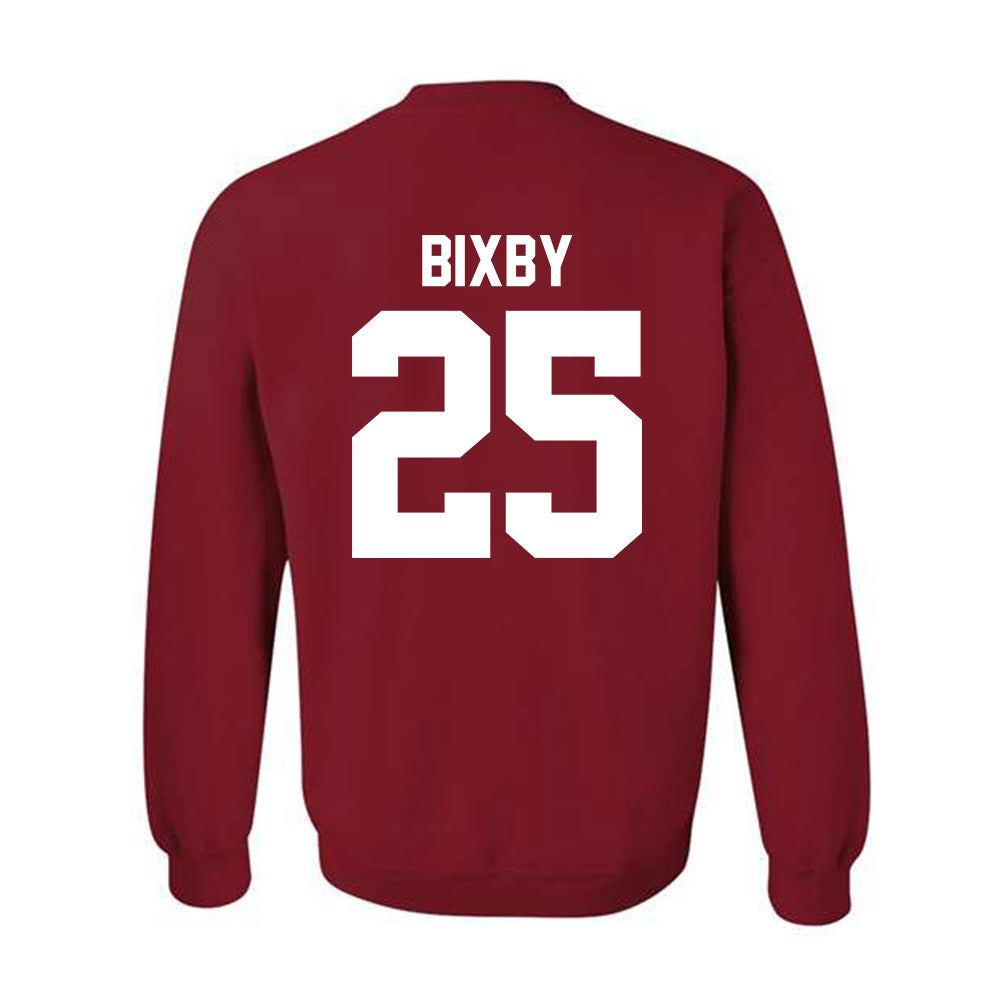 Oklahoma - NCAA Baseball : Mason Bixby - Fashion Shersey Crewneck Sweatshirt-1