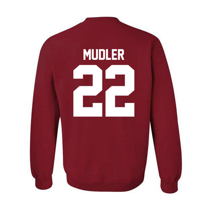 Oklahoma - NCAA Baseball : Scott Mudler - Fashion Shersey Crewneck Sweatshirt-1