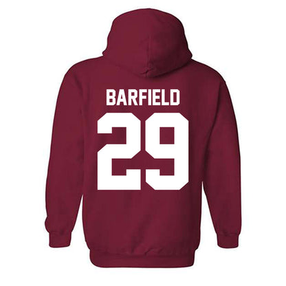 Oklahoma - NCAA Baseball : Jaden Barfield - Fashion Shersey Hooded Sweatshirt-1