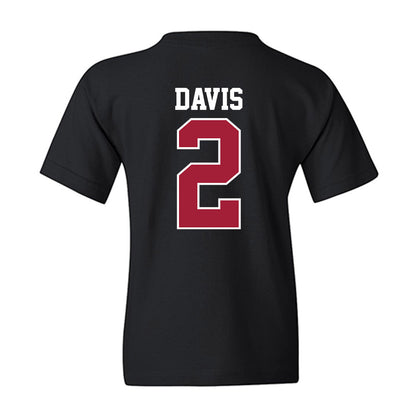 Oklahoma - NCAA Baseball : Myles Davis - Fashion Shersey Youth T-Shirt-1