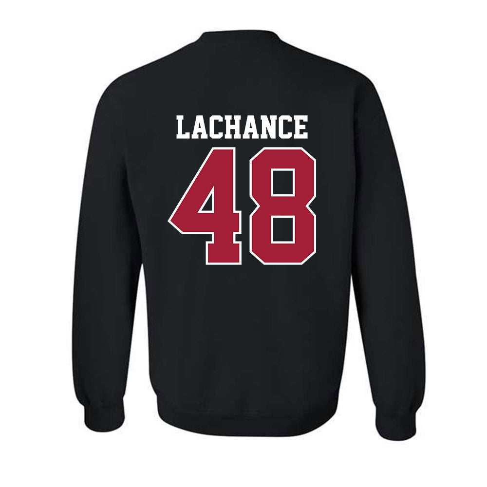Oklahoma - NCAA Baseball : Deiten Lachance - Fashion Shersey Crewneck Sweatshirt-1