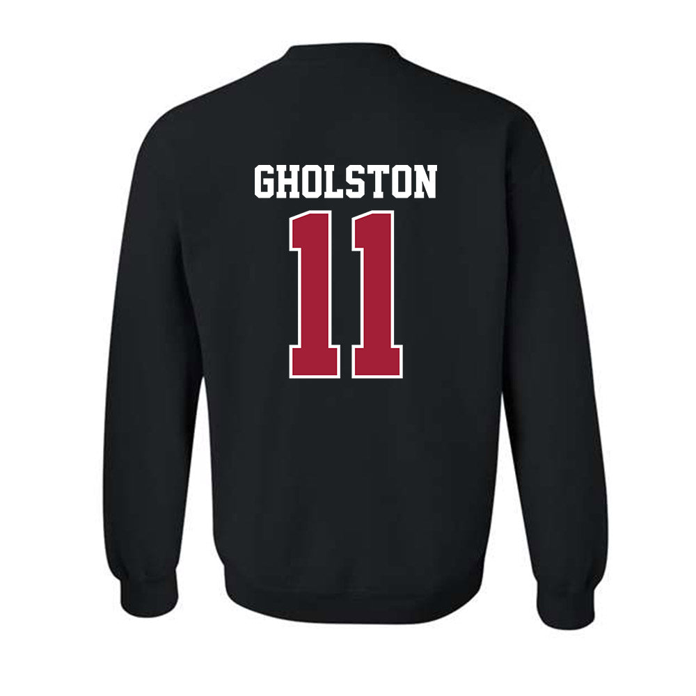 Oklahoma - NCAA Baseball : Jacob Gholston - Fashion Shersey Crewneck Sweatshirt-1