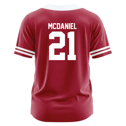 Oklahoma - NCAA Softball : Lexi McDaniel - 21 vs Everybody Jersey-1