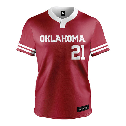 Oklahoma - NCAA Softball : Kasidi Pickering - Red Jersey-0