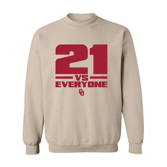 Oklahoma - NCAA Softball : Kendall Wells - Fashion Shersey Crewneck Sweatshirt-0