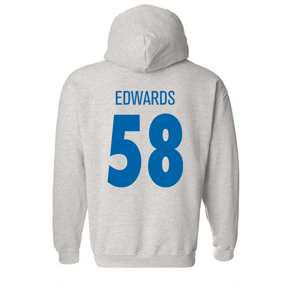 MTSU - NCAA Football : Trevaris Edwards - Classic Shersey Hooded Sweatshirt-1