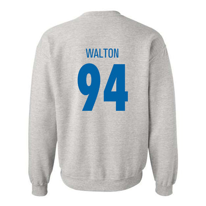 MTSU - NCAA Football : Jack Walton - Classic Shersey Crewneck Sweatshirt-1