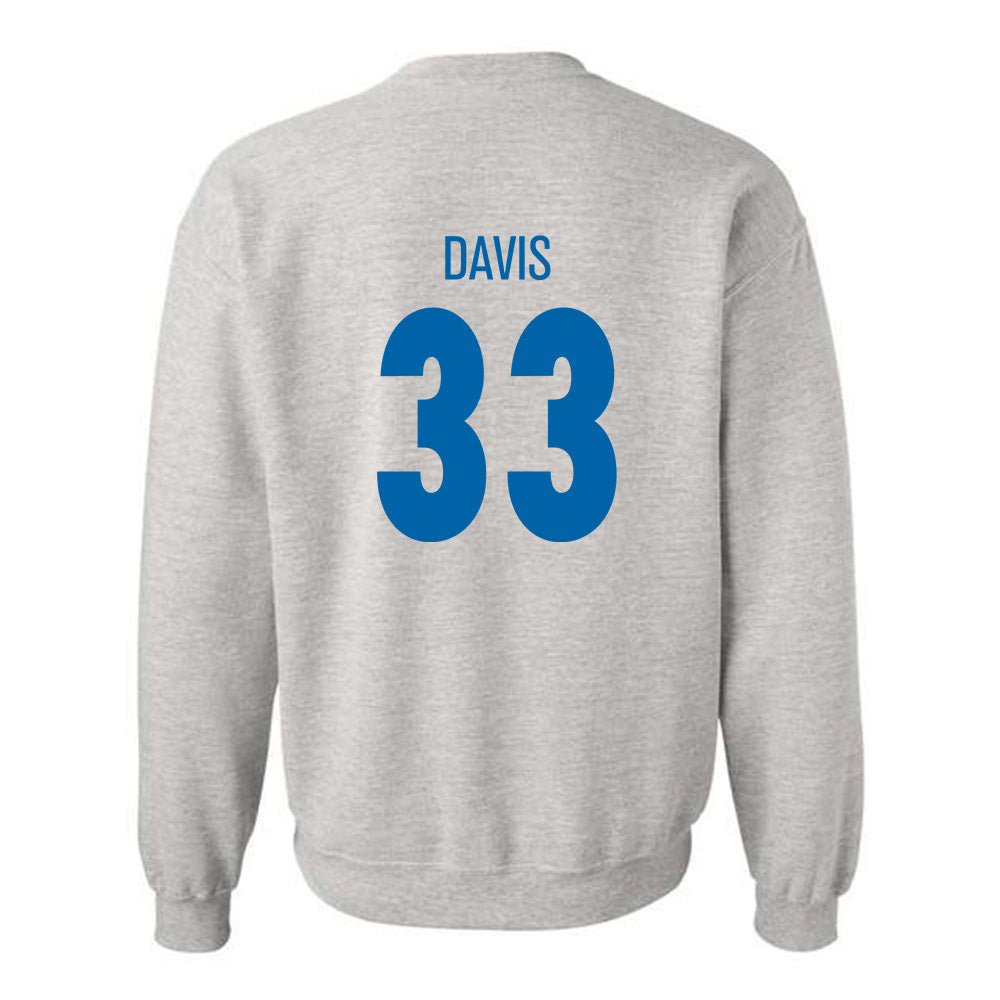 MTSU - NCAA Football : Brooklen Davis - Classic Shersey Crewneck Sweatshirt-1