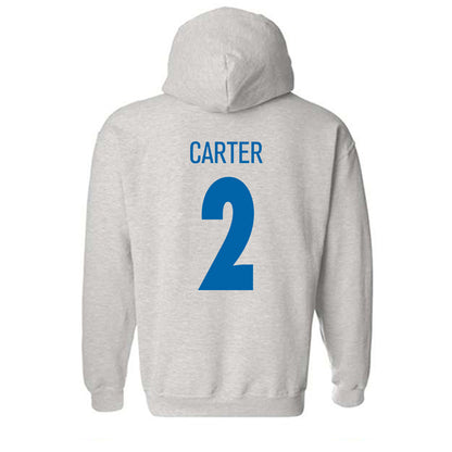 MTSU - NCAA Men's Basketball : Jahvin Carter - Classic Shersey Hooded Sweatshirt-1