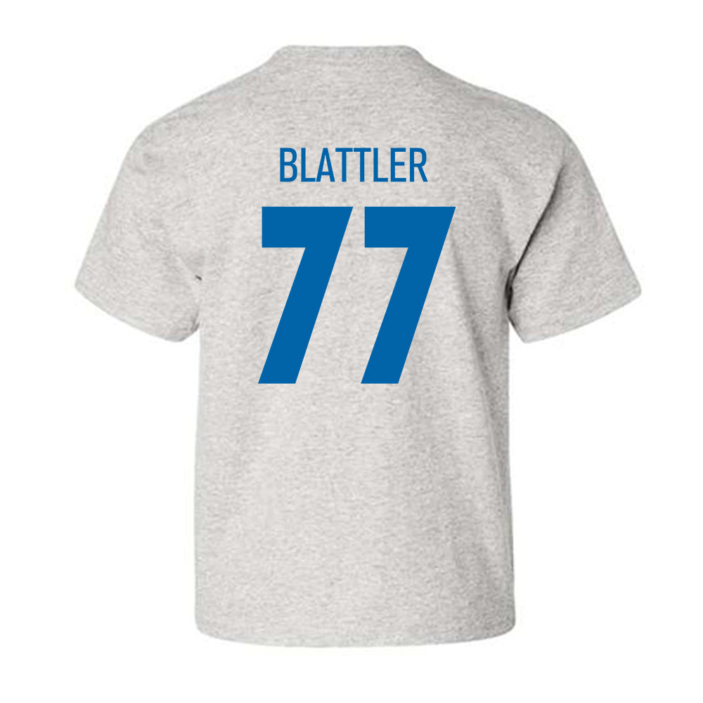 MTSU - NCAA Football : Diego Blattler - Classic Shersey Youth T-Shirt-1