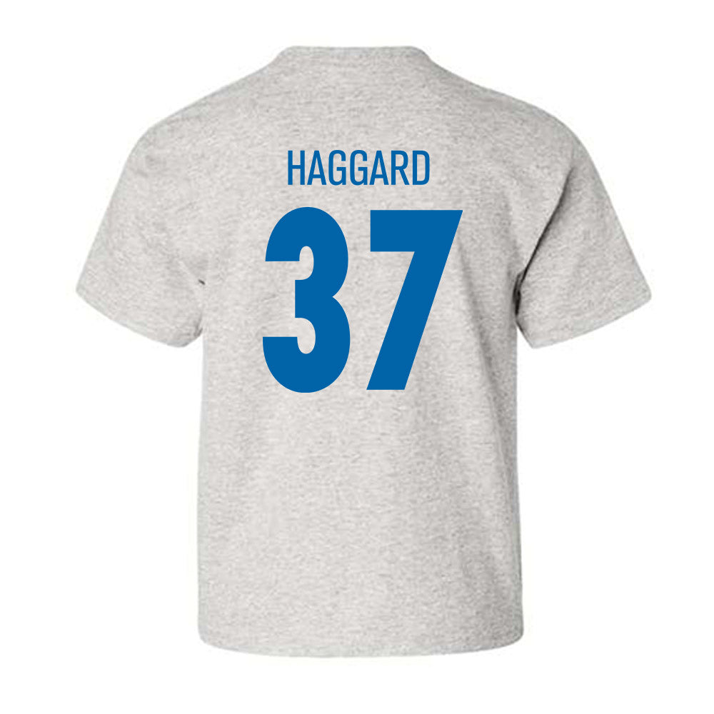 MTSU - NCAA Football : Justis Haggard - Classic Shersey Youth T-Shirt-1