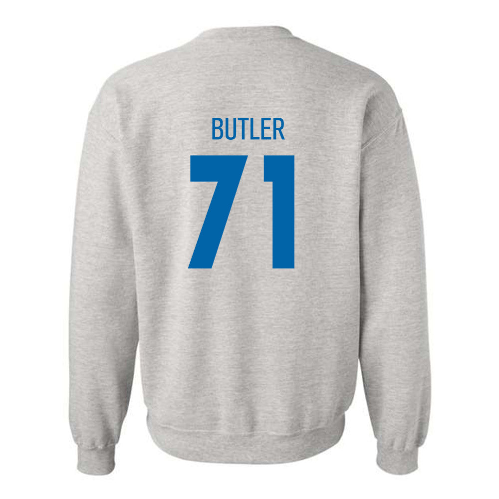 MTSU - NCAA Football : Quentin Butler - Classic Shersey Crewneck Sweatshirt-1