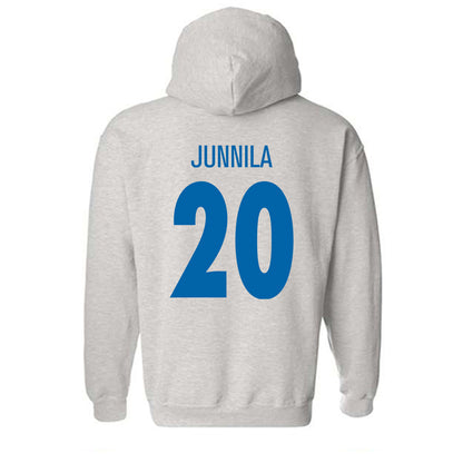 MTSU - NCAA Baseball : Jaxon Junnila - Classic Shersey Hooded Sweatshirt-1