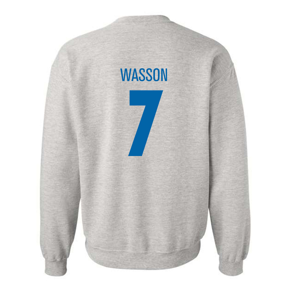 MTSU - NCAA Football : Hogan Wasson - Classic Shersey Crewneck Sweatshirt-1