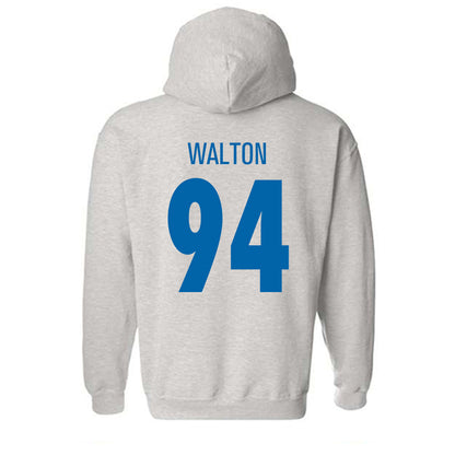 MTSU - NCAA Football : Jack Walton - Classic Shersey Hooded Sweatshirt-1