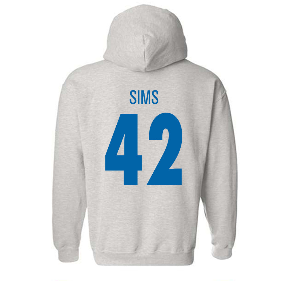 MTSU - NCAA Football : Lagarrius Sims - Classic Shersey Hooded Sweatshirt-1