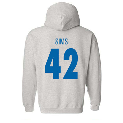 MTSU - NCAA Football : Lagarrius Sims - Classic Shersey Hooded Sweatshirt-1