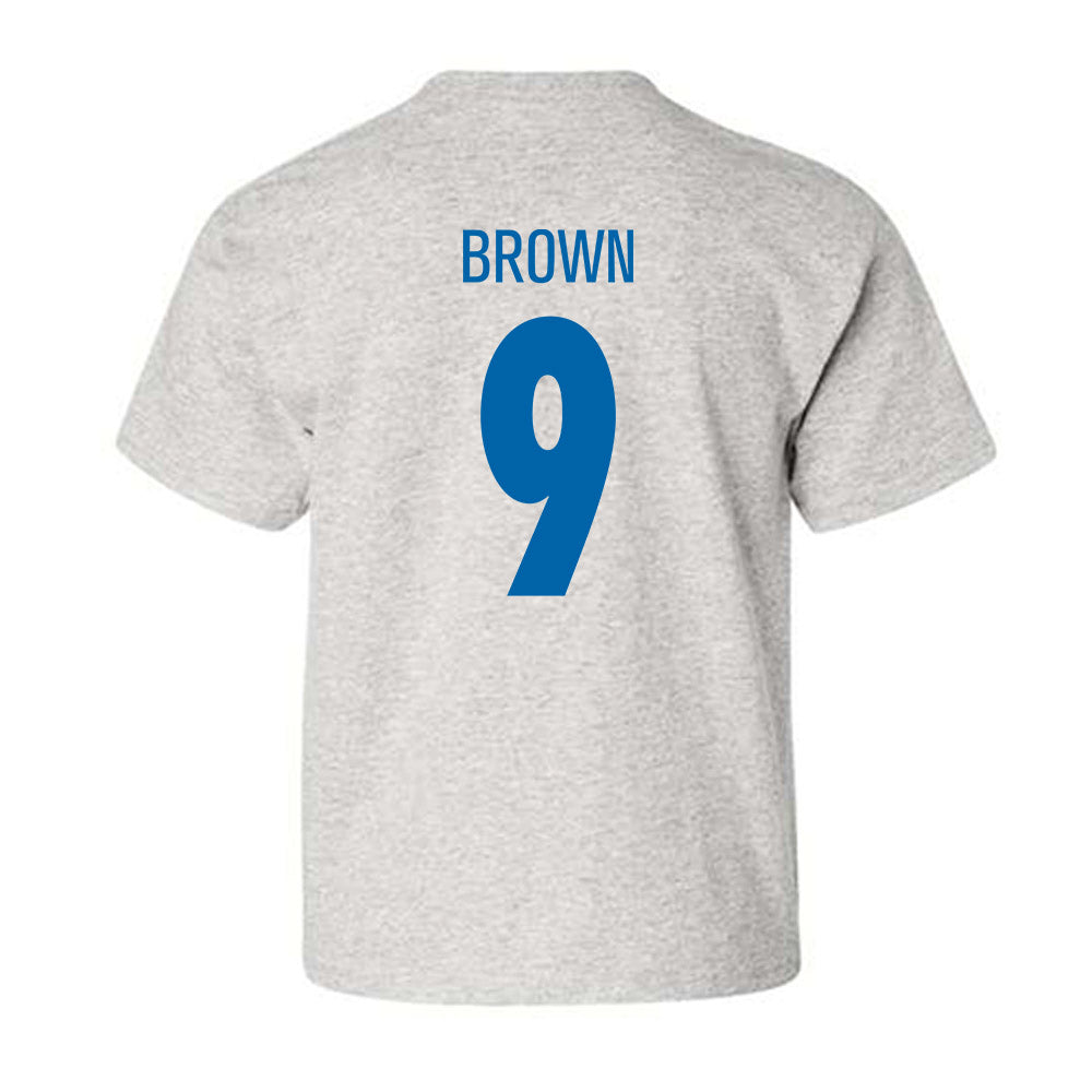 MTSU - NCAA Football : Terrence Brown - Classic Shersey Youth T-Shirt-1