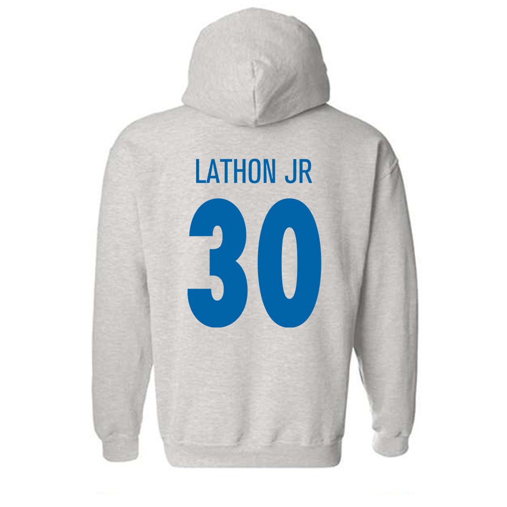 MTSU - NCAA Football : Rob Lathon Jr - Classic Shersey Hooded Sweatshirt-1
