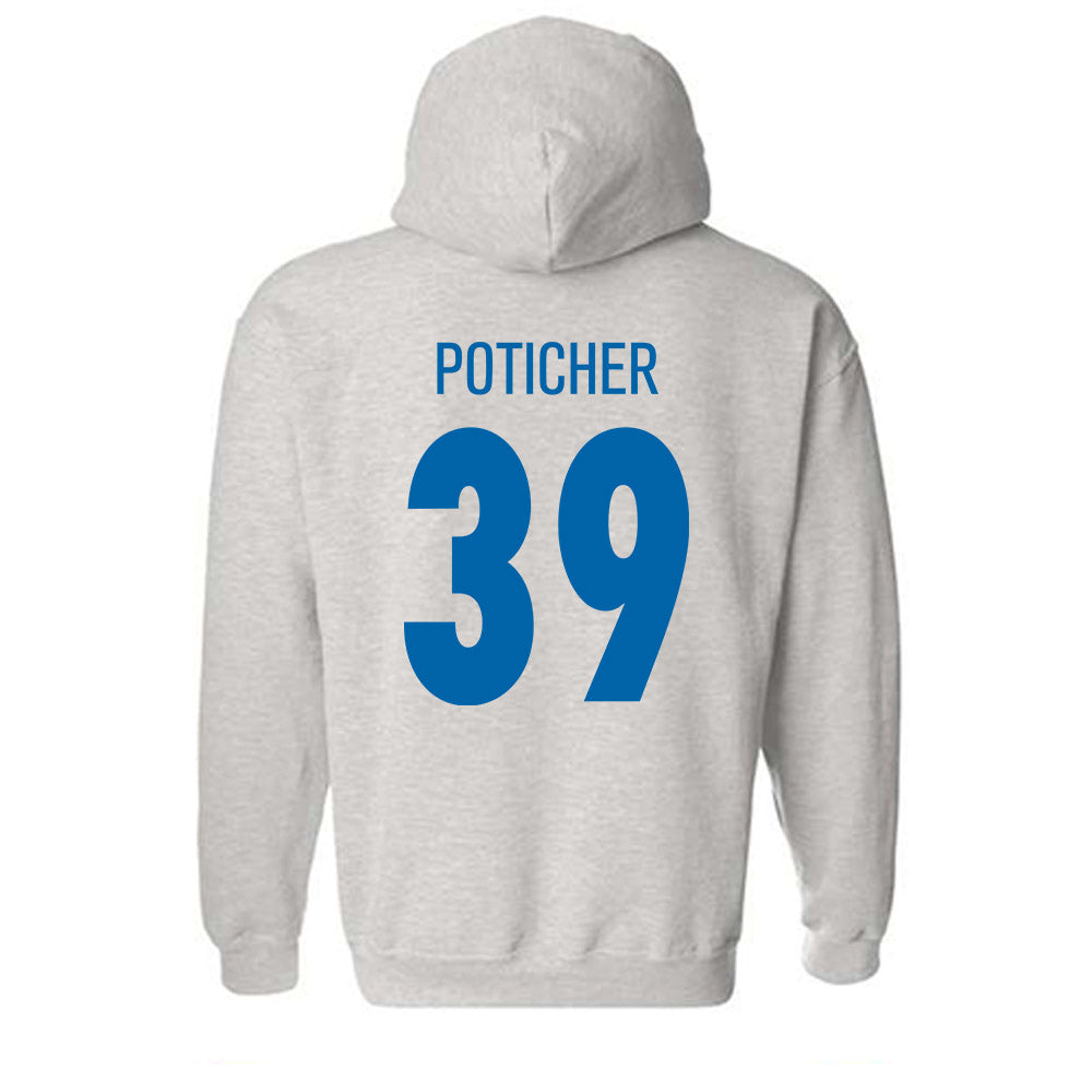 MTSU - NCAA Football : Evan Poticher - Classic Shersey Hooded Sweatshirt-1