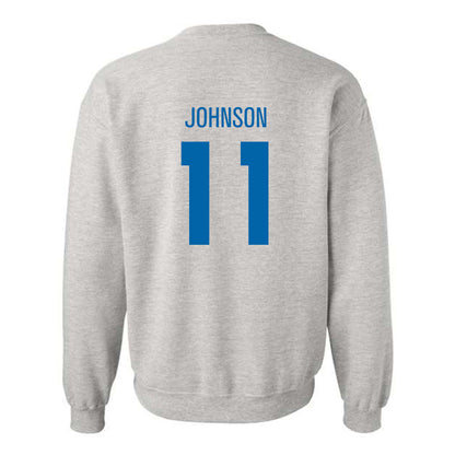 MTSU - NCAA Football : James Johnson - Classic Shersey Crewneck Sweatshirt-1