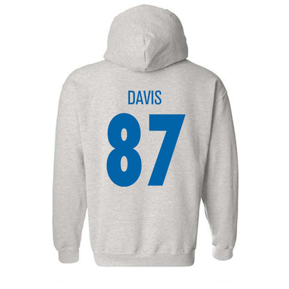 MTSU - NCAA Football : Chase Davis - Classic Shersey Hooded Sweatshirt-1