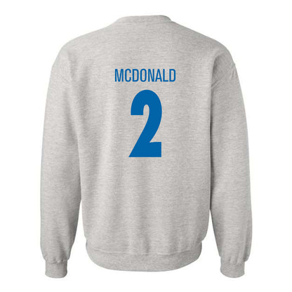 MTSU - NCAA Football : DeArre McDonald - Classic Shersey Crewneck Sweatshirt