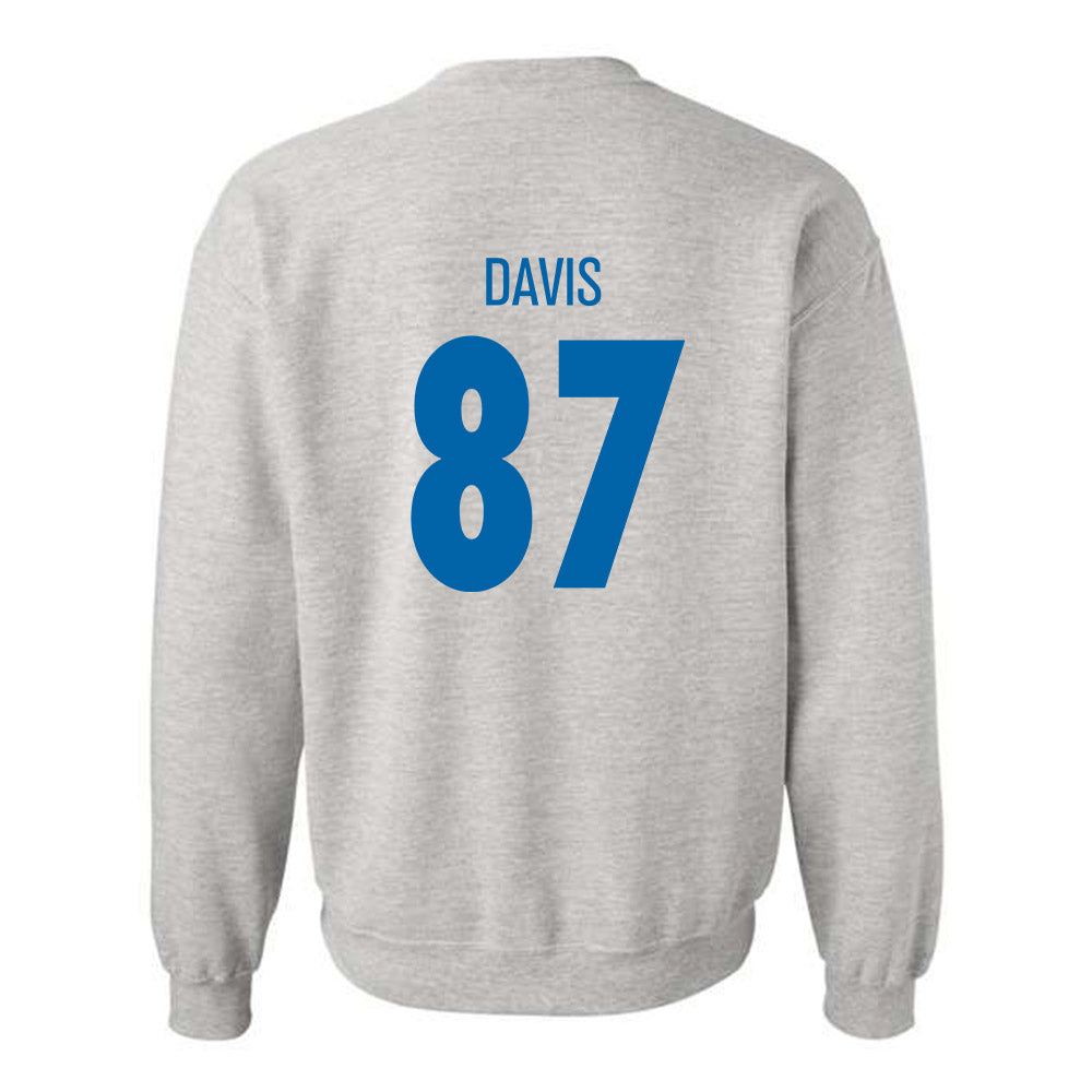 MTSU - NCAA Football : Chase Davis - Classic Shersey Crewneck Sweatshirt-1