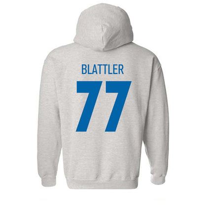 MTSU - NCAA Football : Diego Blattler - Classic Shersey Hooded Sweatshirt-1