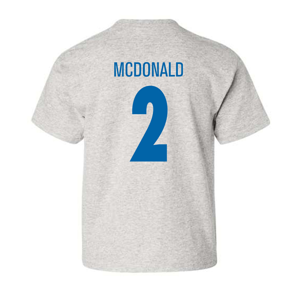 MTSU - NCAA Football : DeArre McDonald - Classic Shersey Youth T-Shirt