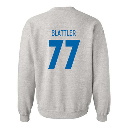 MTSU - NCAA Football : Diego Blattler - Classic Shersey Crewneck Sweatshirt-1