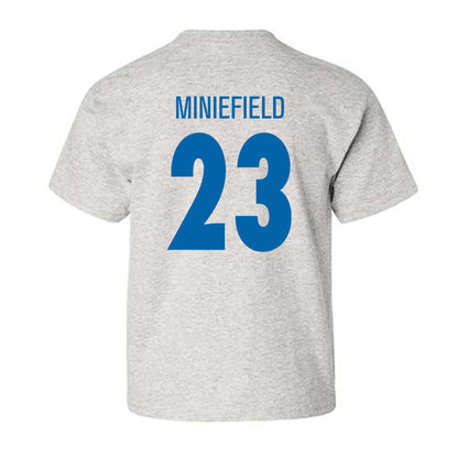 MTSU - NCAA Football : KJ Miniefield - Classic Shersey Youth T-Shirt-1