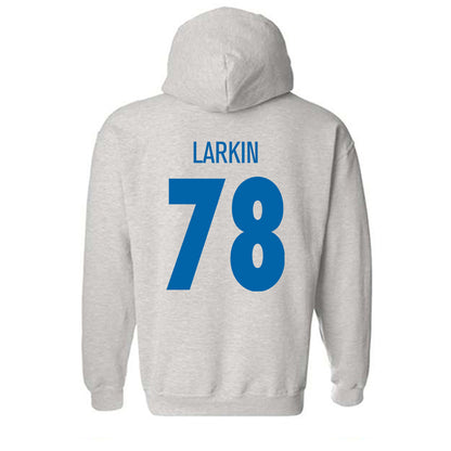 MTSU - NCAA Football : Kyle Larkin - Classic Shersey Hooded Sweatshirt-1