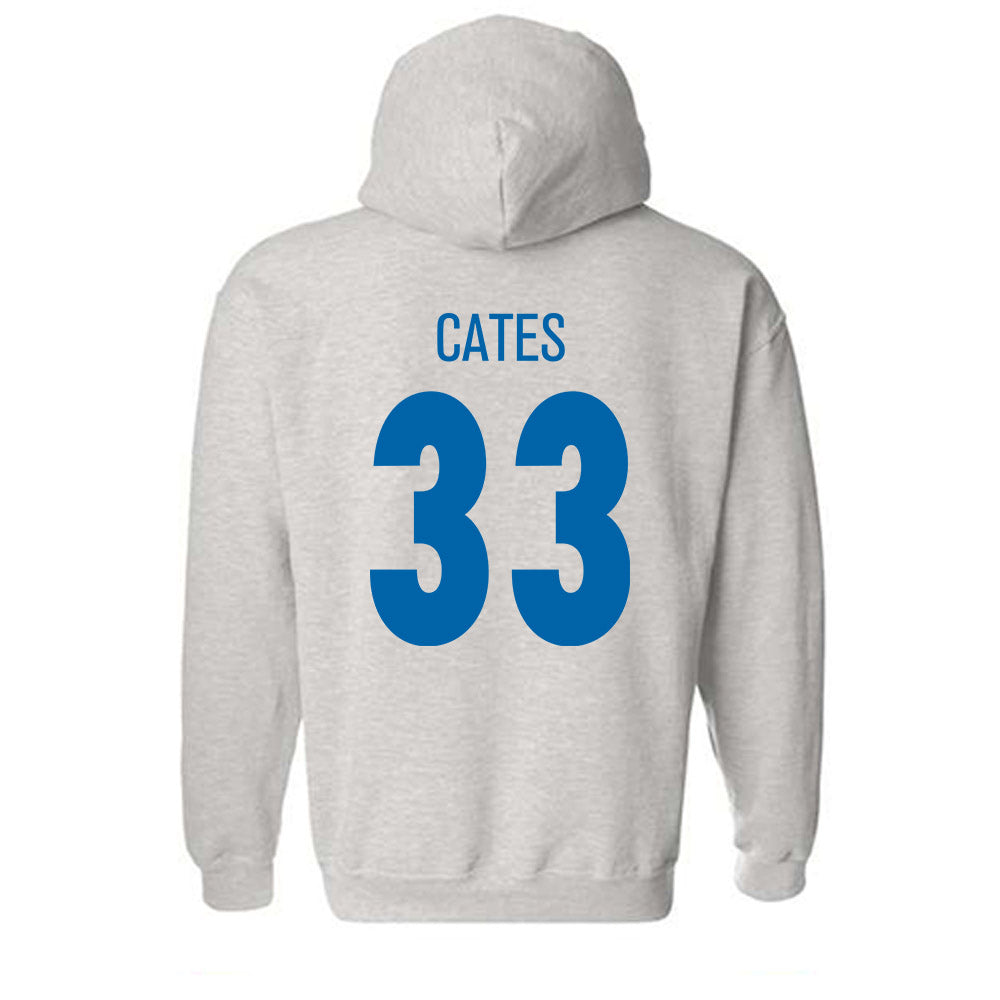 MTSU - NCAA Baseball : Cole Cates - Classic Shersey Hooded Sweatshirt-1