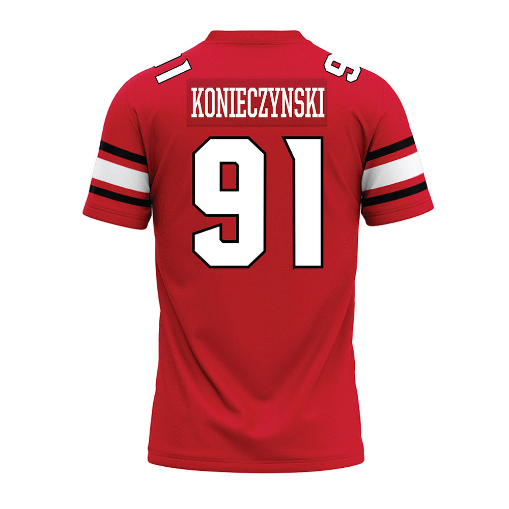 NC State - NCAA Football : Nick Konieczynski - Premium Football Jersey