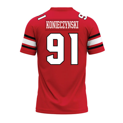 NC State - NCAA Football : Nick Konieczynski - Premium Football Jersey