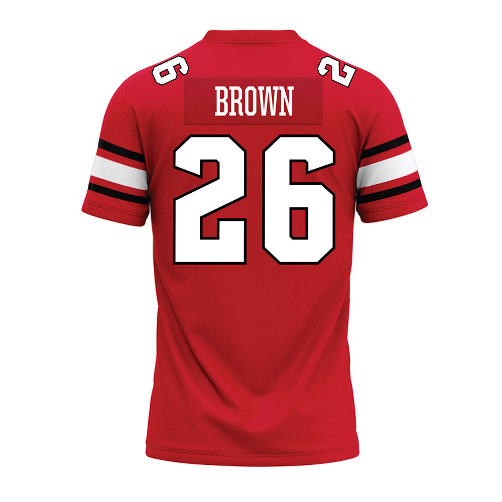 NC State - NCAA Football : Asaad Brown - Premium Football Jersey