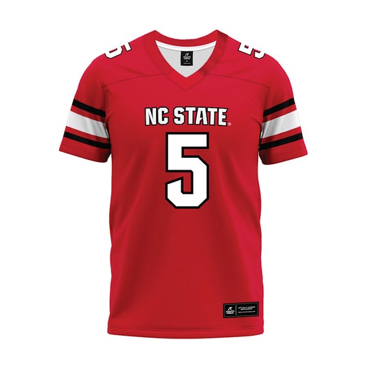 NC State - NCAA Football : Michelle Garcia - Red Premium Football Jersey-0