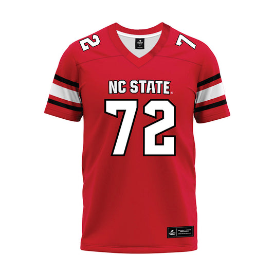 NC State - NCAA Football : Spike Sowells - Red Premium Football Jersey-0
