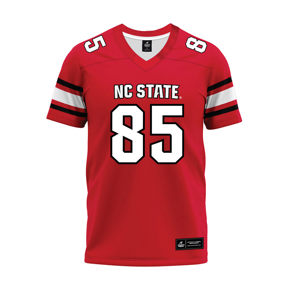 NC State - NCAA Football : Tyreek Copper - Red Premium Football Jersey-0