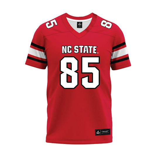 NC State - NCAA Football : Tyreek Copper - Red Premium Football Jersey-0