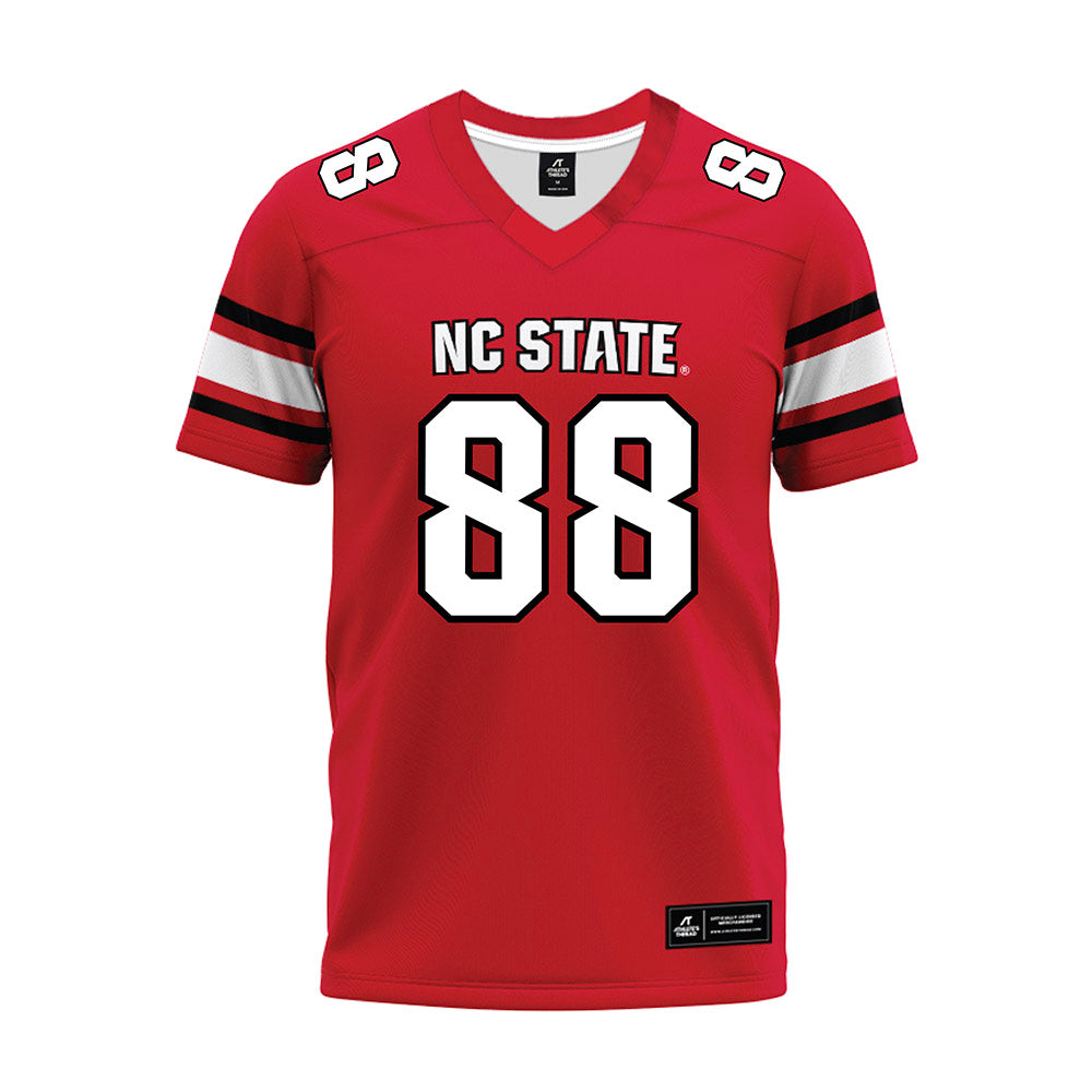 NC State - NCAA Football : Vander Ploog - Red Premium Football Jersey-0