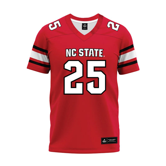 NC State - NCAA Football : Joseph Adedire - Red Premium Football Jersey-0