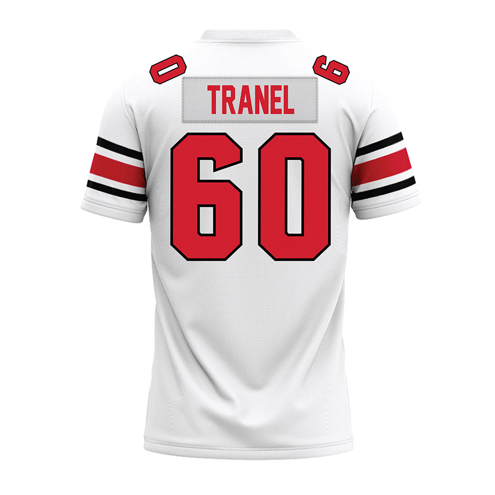 NC State - NCAA Football : Taylon Tranel - White Premium Football Jersey-1