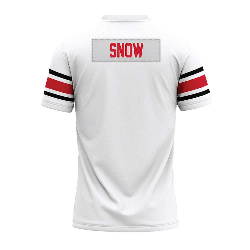 NC State - NCAA Football : Victor Snow - White Premium Football Jersey-1