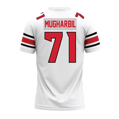 NC State - NCAA Football : Yousef Mugharbil - White Premium Football Jersey-1