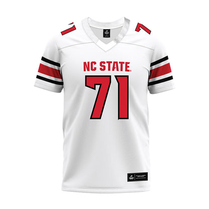 NC State - NCAA Football : Yousef Mugharbil - White Premium Football Jersey-0